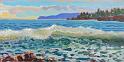 465 Wave Breaking on the Beach V.I. 15 by 24